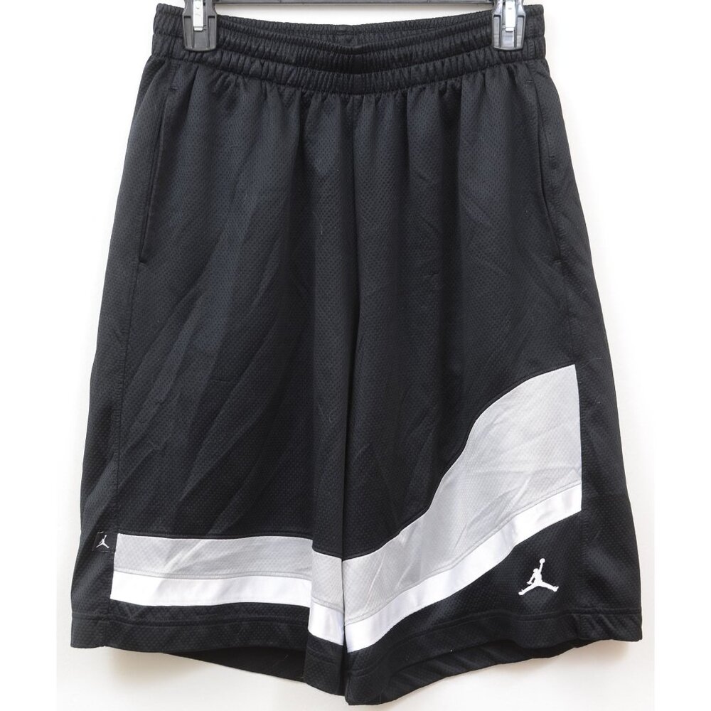 2015 Air Jordan Men MD Durasheen Jumpman Silver White Black Basketball Shorts